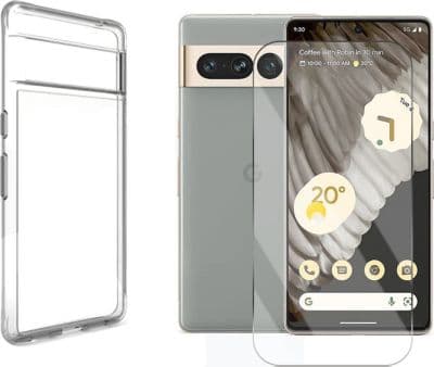 Coque VISIODIRECT Coque+ verre pour Google Pixel 7 6.3"