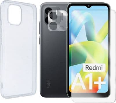 Protège écran VISIODIRECT Verre Trempé Redmi A1 Plus + Coque