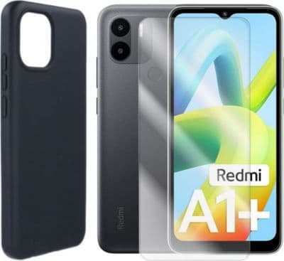 Protège écran VISIODIRECT Coque + verre trempé pour Redmi A1+
