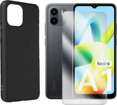 Protège écran VISIODIRECT Coque + 2 verre Xiaomi Redmi A1 6.52"
