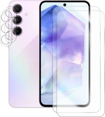 Protège écran VISIODIRECT 2Verre Trempé pour Samsung Galaxy A55 5G