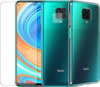 Protège écran VISIODIRECT 2Verre+ Coque pour Xiaomi Redmi Note 9S