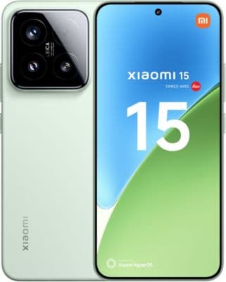 Smartphone XIAOMI 15 conçu avec Leica 5G 512Go Vert
