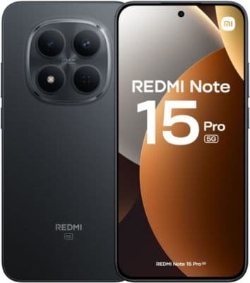 Smartphone XIAOMI Redmi Note 15 Pro Noir 512Go 5G