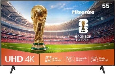 TV LED HISENSE 55A6Q 2025-55 pouces (139cm)