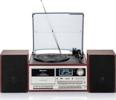 Chaîne HiFi ROADSTAR HIF-8892D+BT Platine Vinyle Vintage