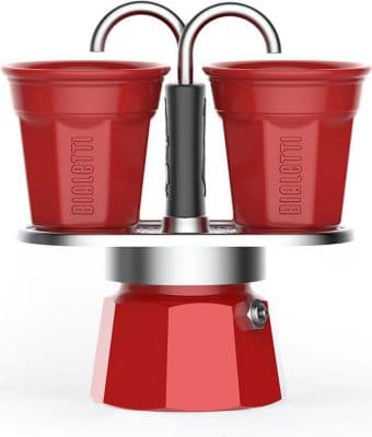 Cafetière italienne BIALETTI Mini Express rouge