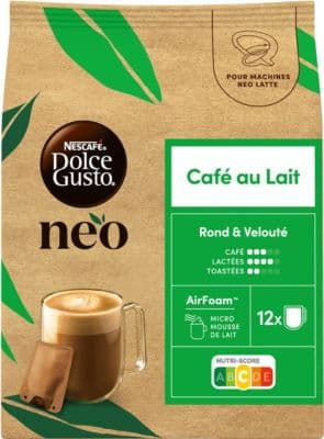 Dosette NESTLE NESCAFE DOLCE GUSTO NEO Café au Lait