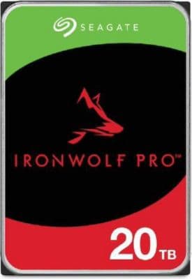 Disque dur interne SEAGATE IronWolf Pro HDD3.5 20To (ST20000NT001)