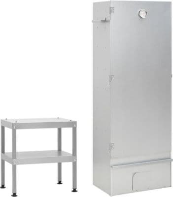 Grille barbecue VIDAXL Acier 44.5 x 29 x 110 cm Argent