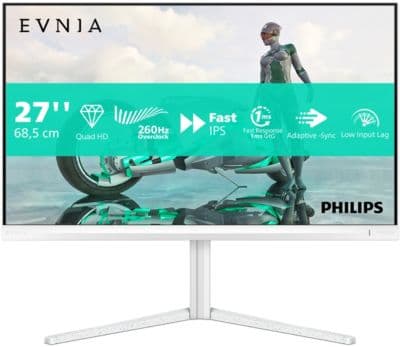 Ecran PC Gamer PHILIPS Evnia 27M2N3501PA/00 27" QHD 260Hz Fast IPS HDR10 Ambiglow