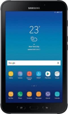 Tablette Android SAMSUNG Galaxy Tab Active 2 3 Go/16 Go LTE Noir Reconditionné