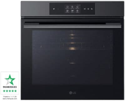 Four encastrable fonction vapeur LG WS9D7673CB - Chaleur tournante - Combiné vapeur - Pyrolyse - Hydrolyse - Porte froide