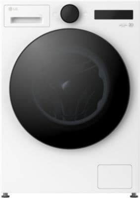 Lave linge hublot LG F14X76WHST - 11 kg - 1400 tr/min - Classe A - Direct drive - Connecté WiFi