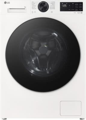 Lave linge hublot LG F94X56WSTA - 9 kg - 1400 tr/min - Classe A - Moteur direct drive - Autodosage - Connecté
