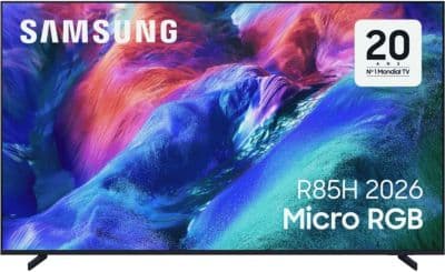 TV RGB SAMSUNG TMR75R85H (2026) 75" (189 cm) 4K - Smart TV avec IA, Micro RGB (couleurs ultra-détaillées)