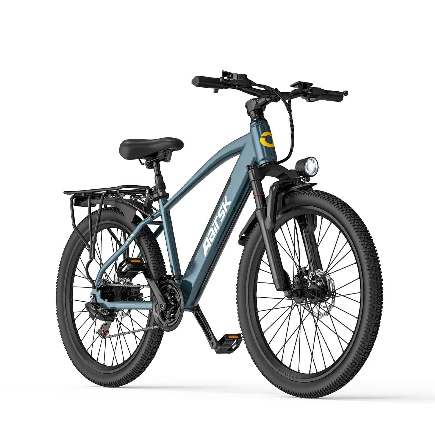 Vélo électrique aairsk s800, batterie amovible 36 v 13 ah