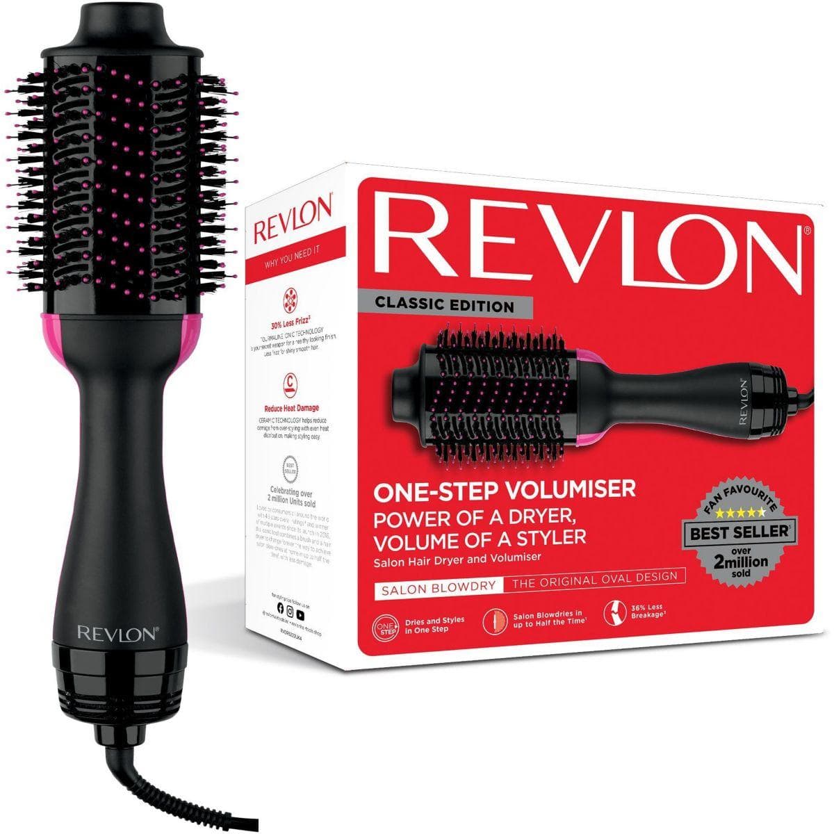 Brosse soufflante et volumisante RVDR5222E