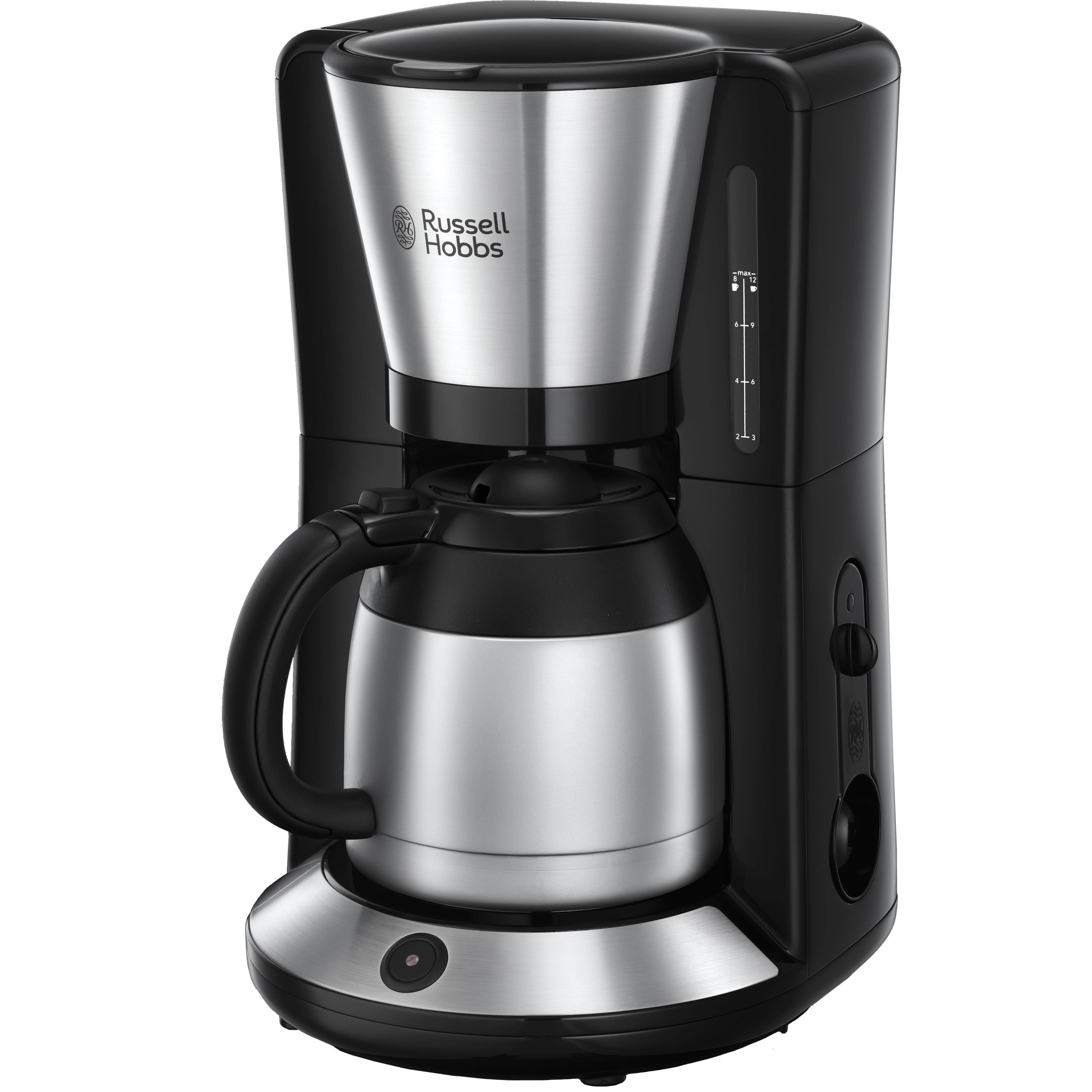 RUSSELL HOBBS Cafetière à filtre Isotherme 24020-56 - Noir et Argent