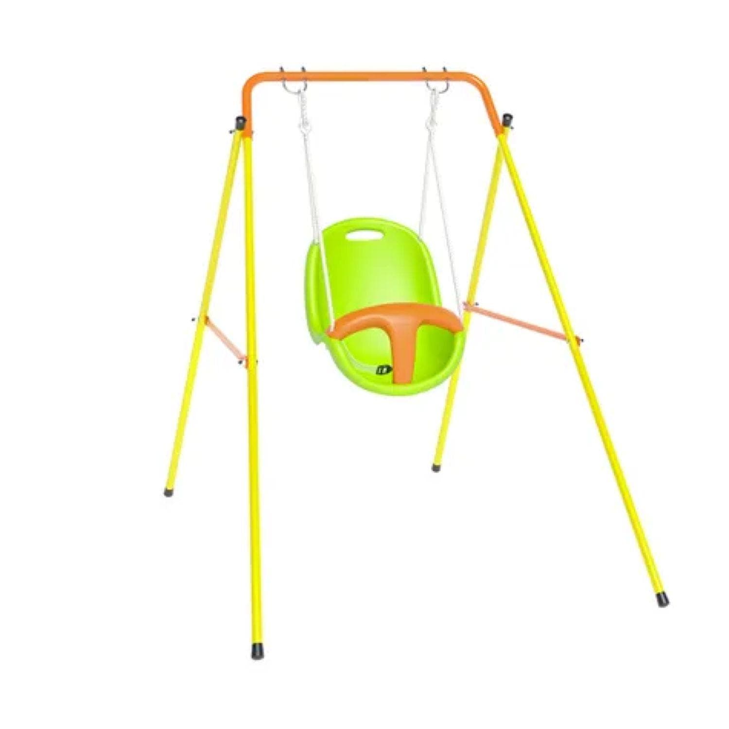 Portique balançoire bébé en métal 1,20m - EMMA