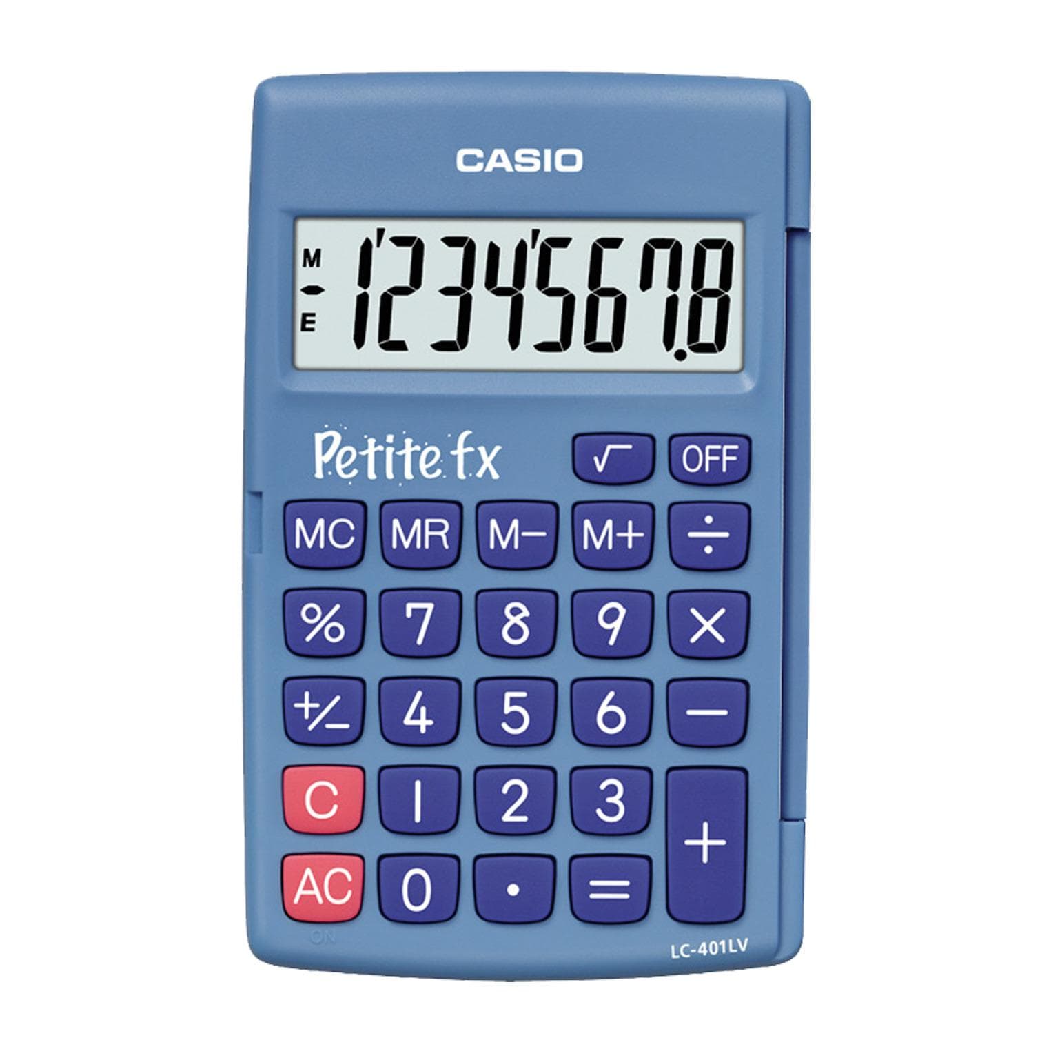 Calculatrice Petite fx bleue