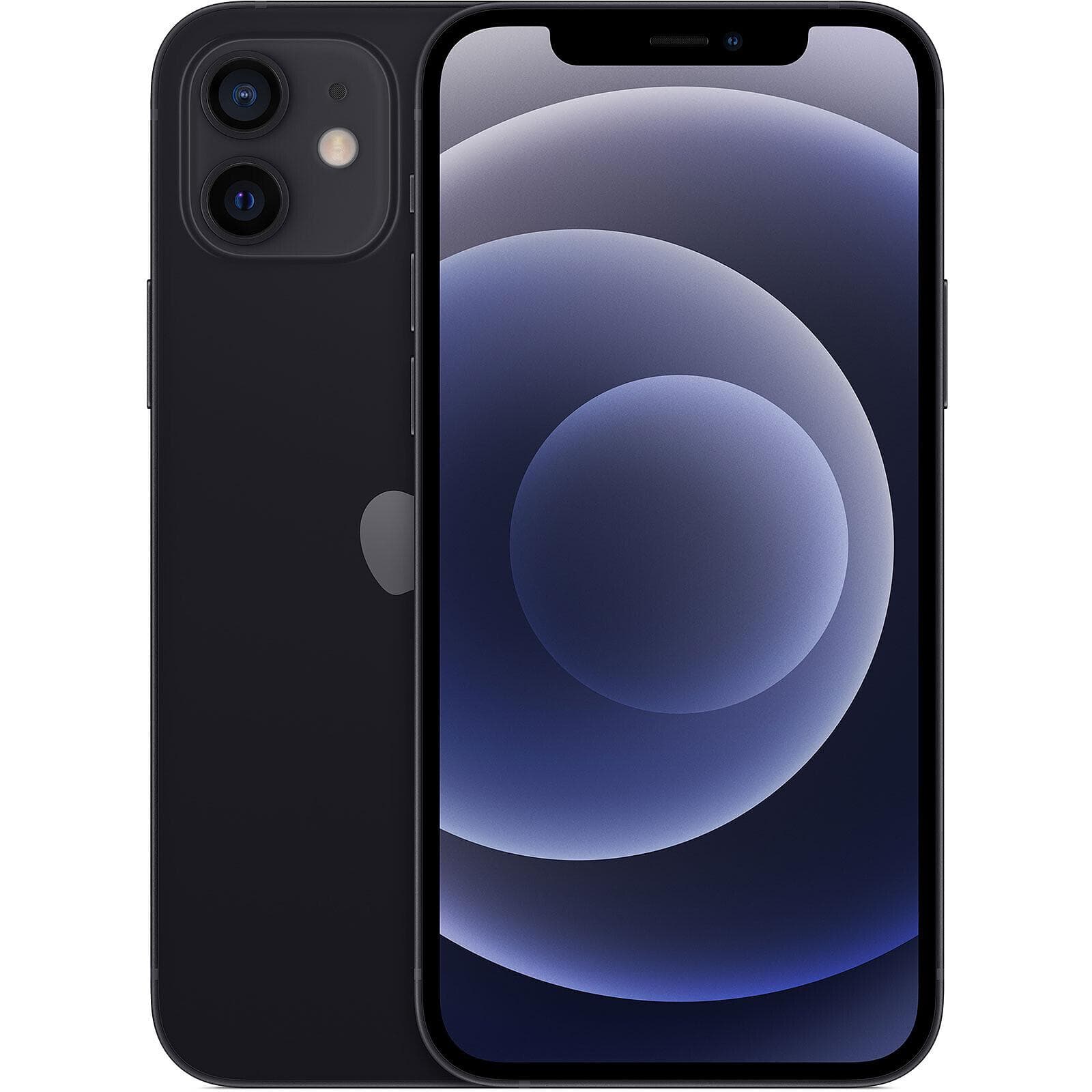 iPhone 12 reconditionné PRS 64Go - Grade B - Noir