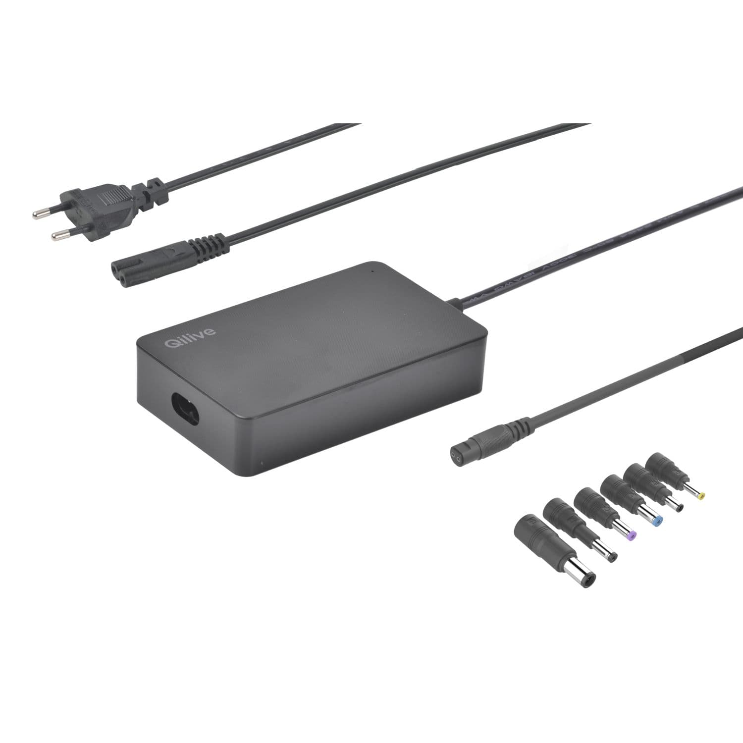Chargeur universel pour ordinateur portable HP - Noir