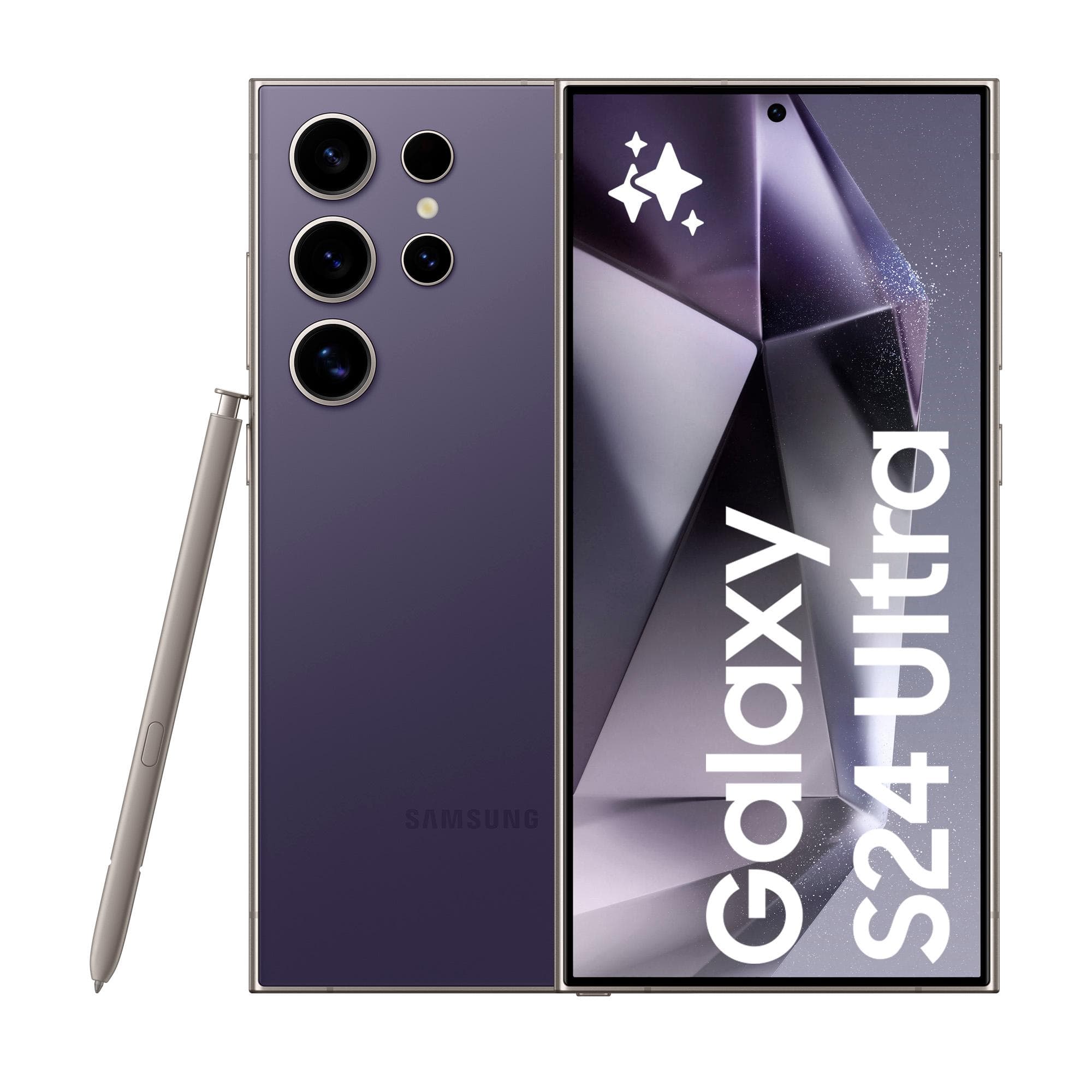 SAMSUNG Galaxy S24 Ultra 5G Smartphone avec Galaxy AI 512 Go - Violet