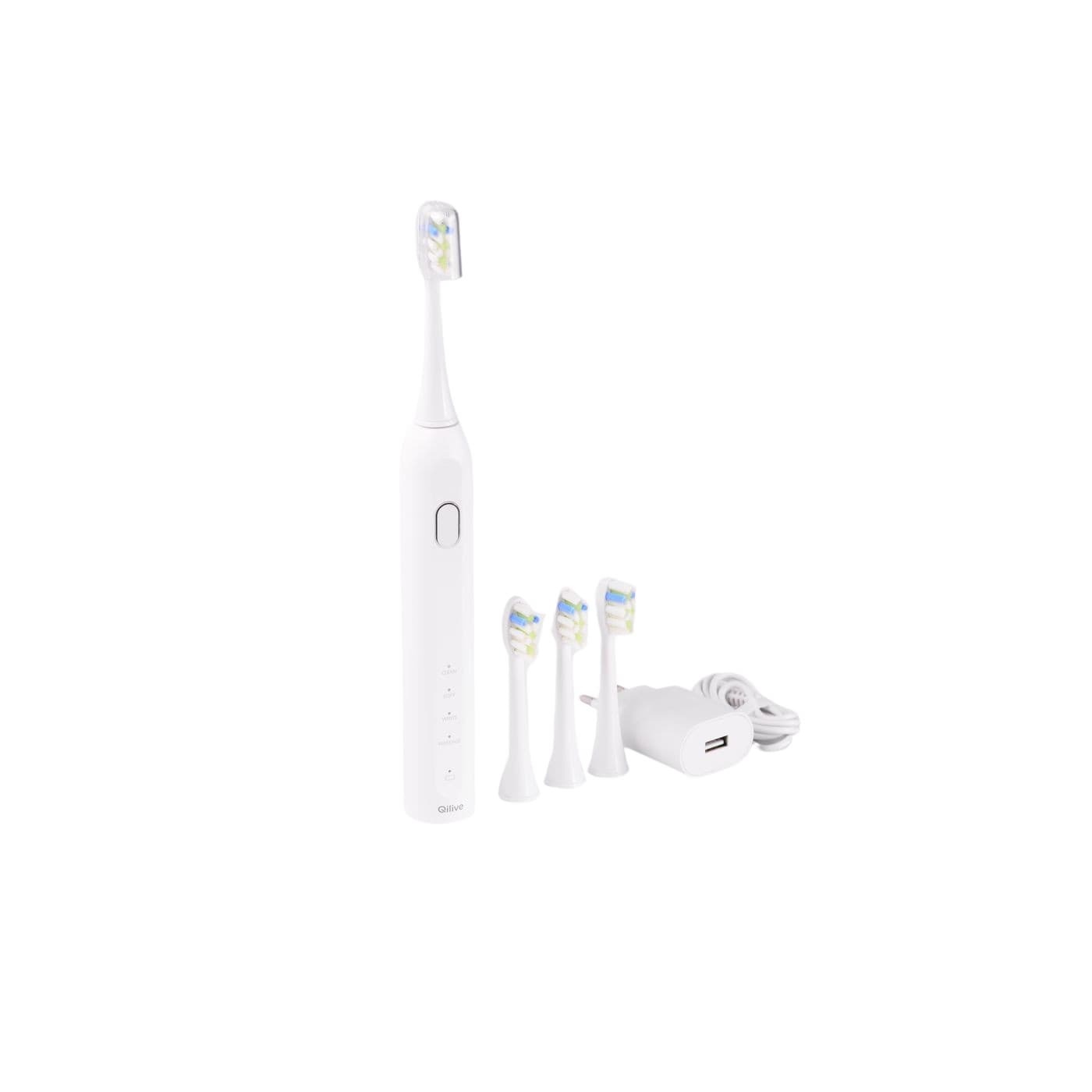 Brosse à dents électrique Q5194 Technologie Sonique - Blanc