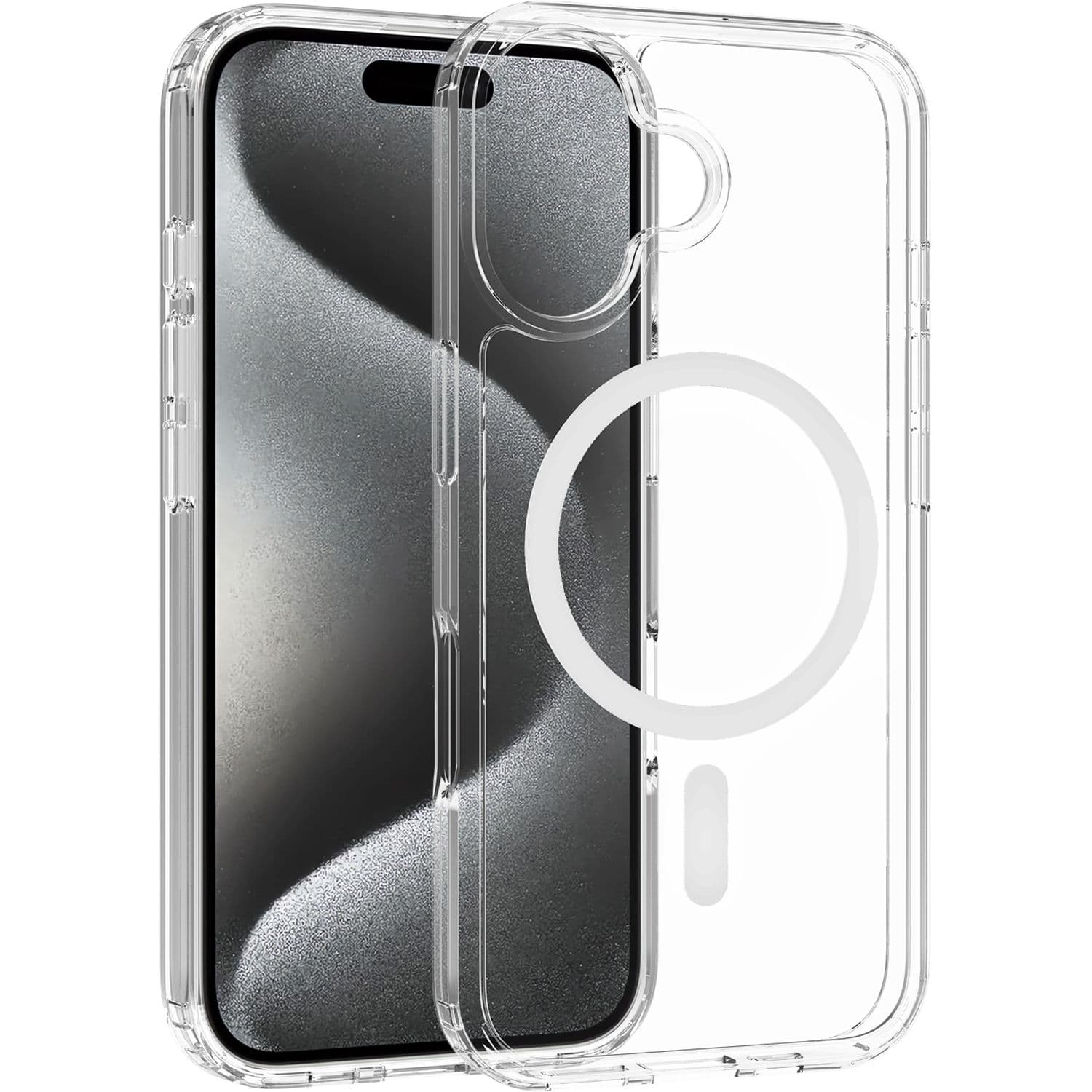 Coque Magsafe TPU pour Apple iPhone 16 - Transparente
