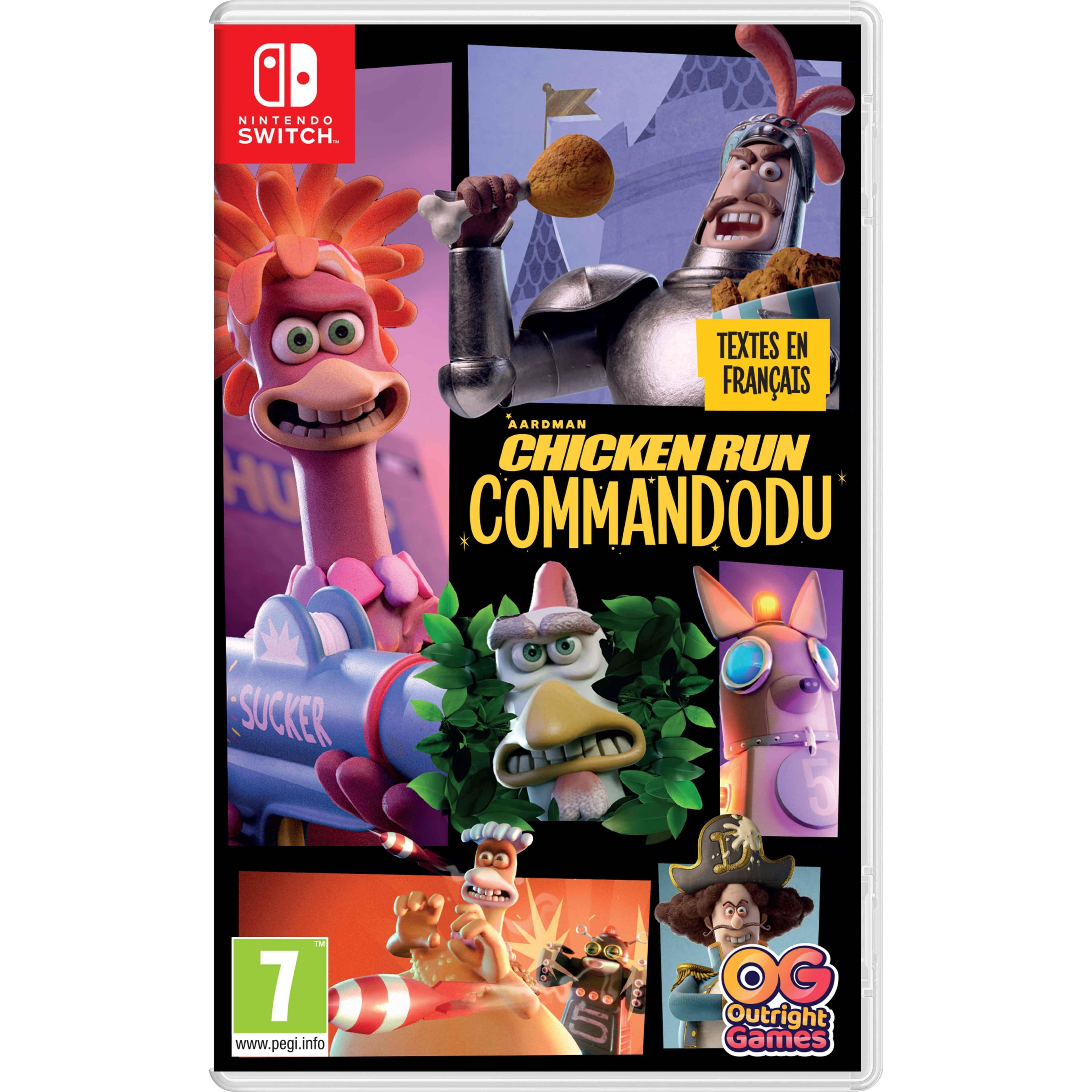 Chicken Run : Commandodu Nintendo Switch