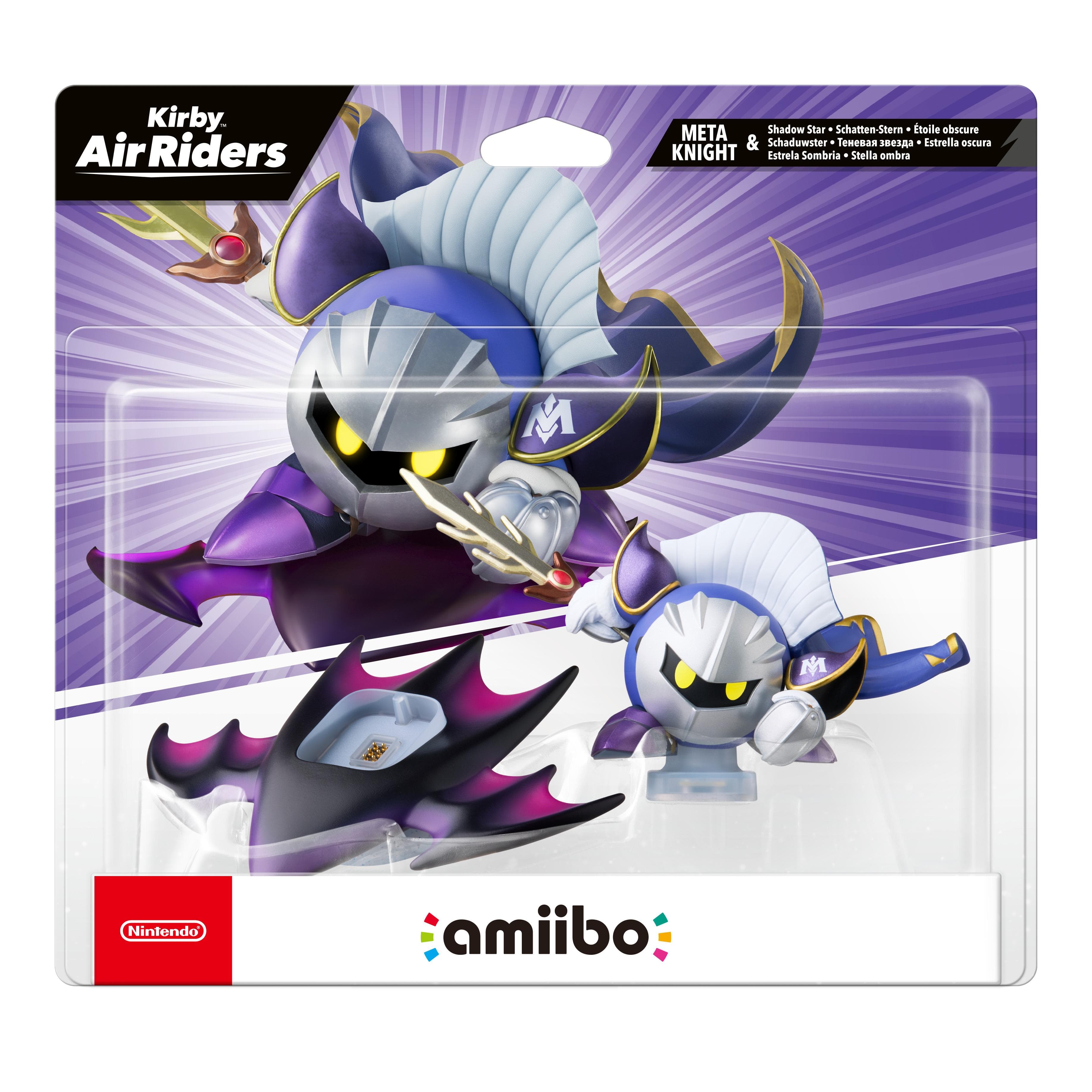Figurine Amiibo Meta Knight Et L'étoile Obscure
