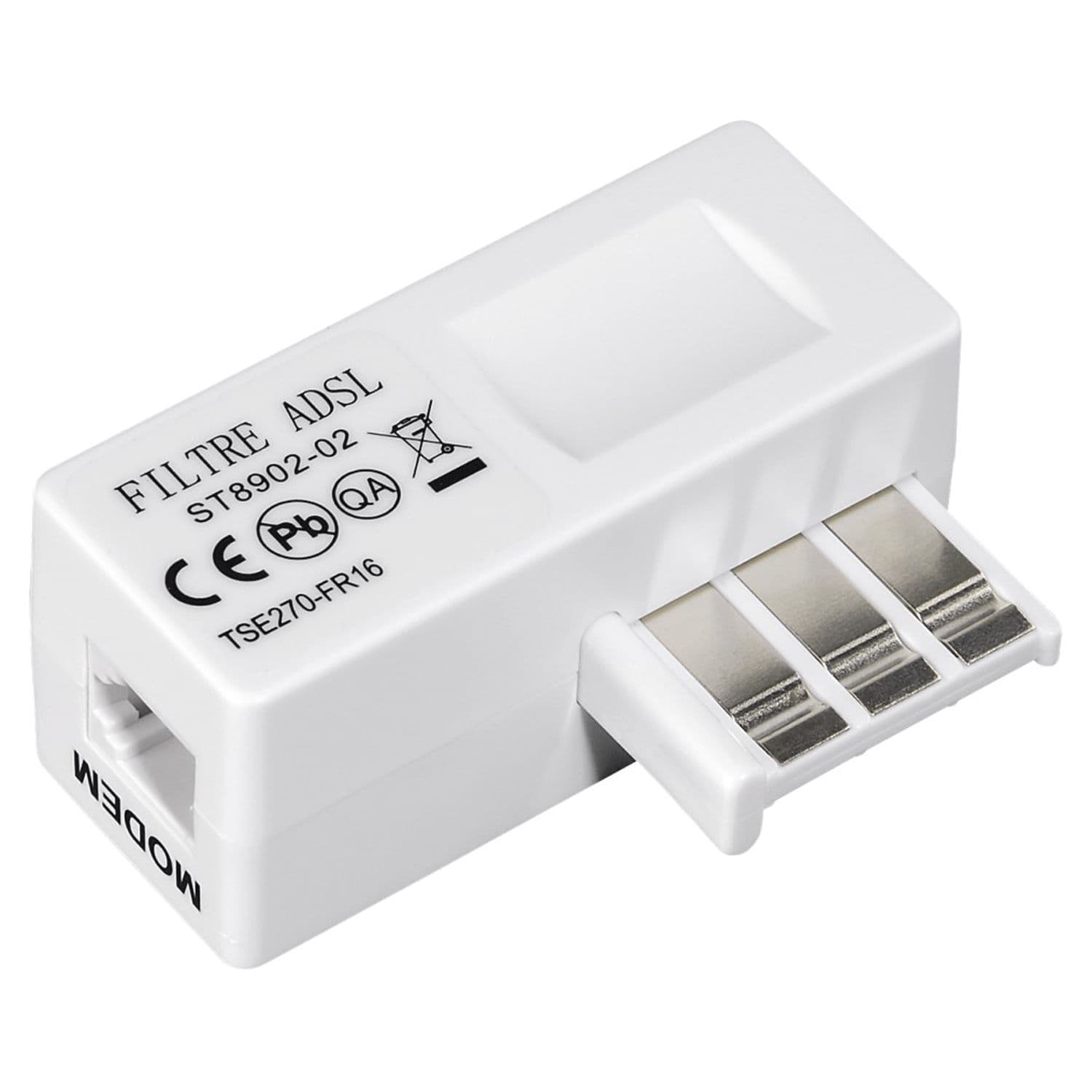 QILIVE Filtre ADSL RJ45