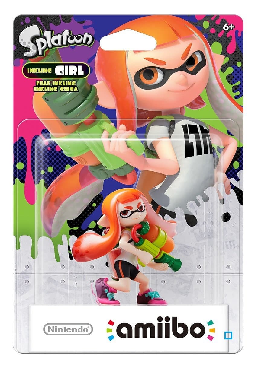 Inkling Girl Splatoon - Figurine Amiibo