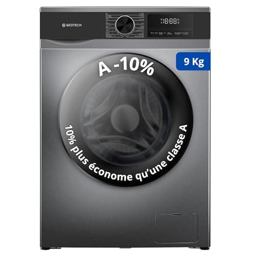 GEDTECH Lave-linge Frontal GLL91400DG 9 Kgs