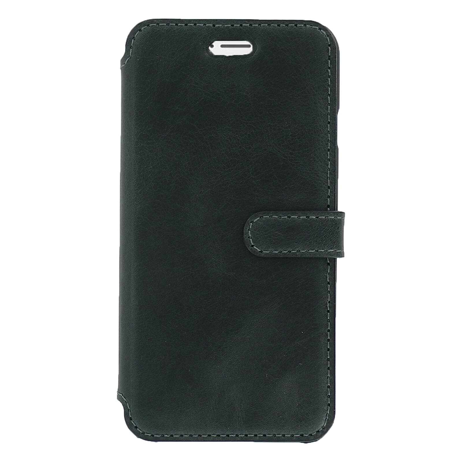 Akashi Etui Folio Cuir Italien Noir iPhone 7