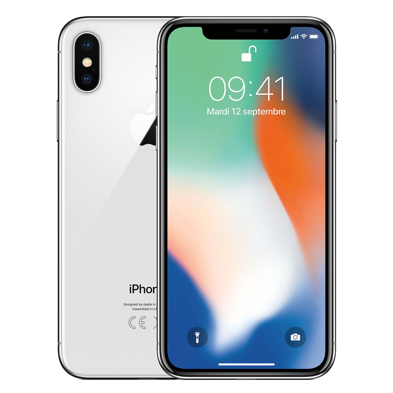 Apple iPhone X 256 Go Argent · Reconditionné