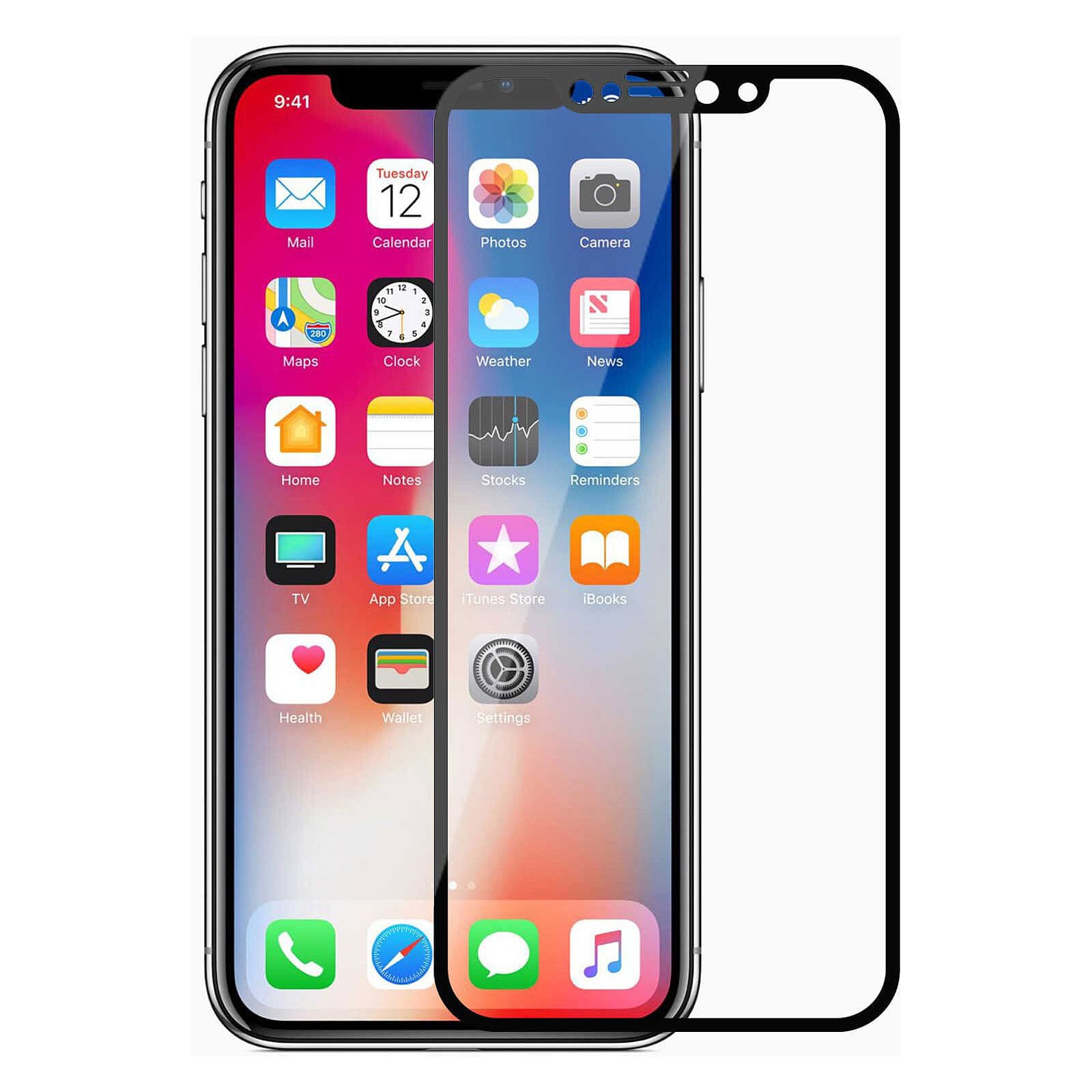 Akashi Film Verre Trempé iPhone X / iPhone Xs