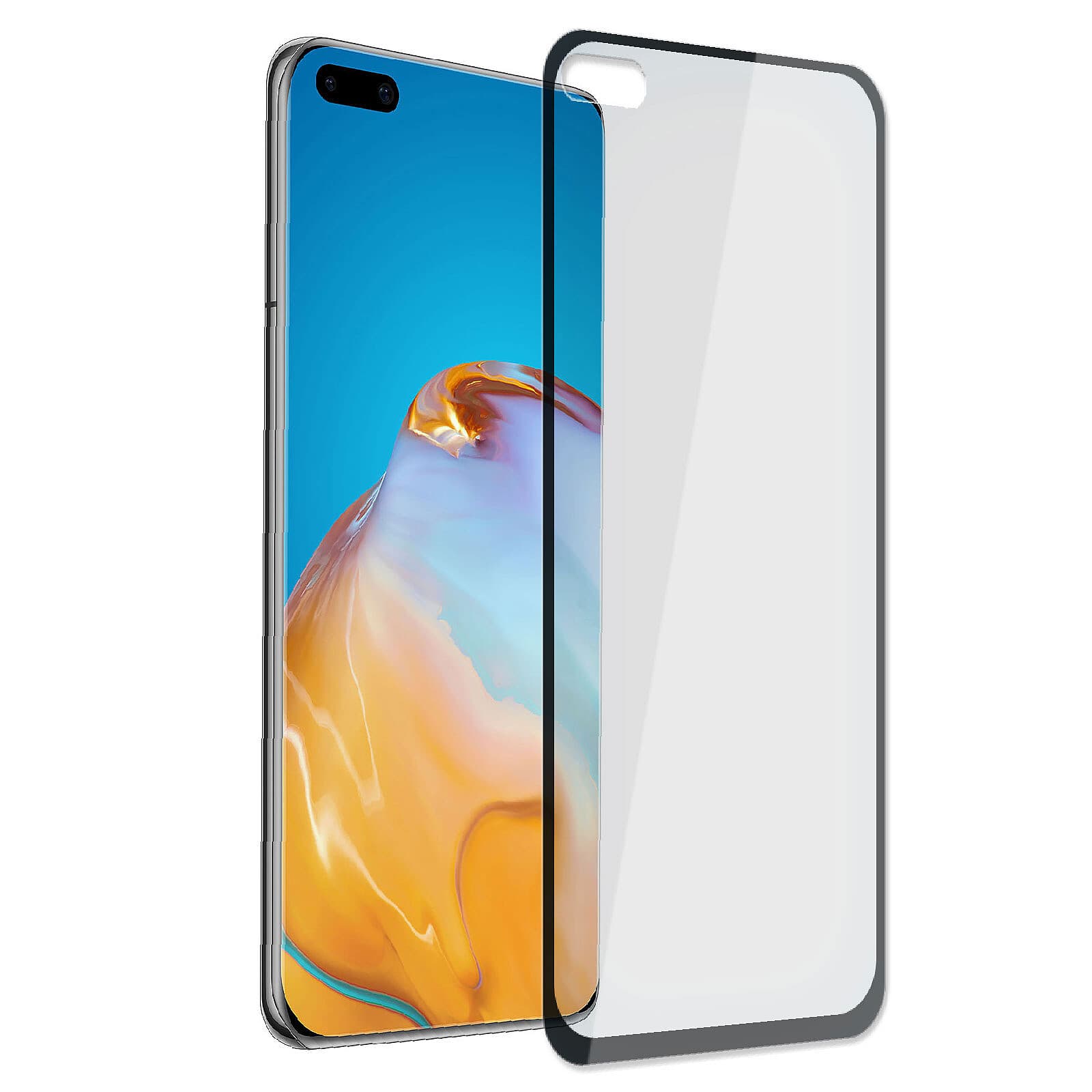 Akashi Film Verre Trempé 3D Incurvé Huawei P40 Pro