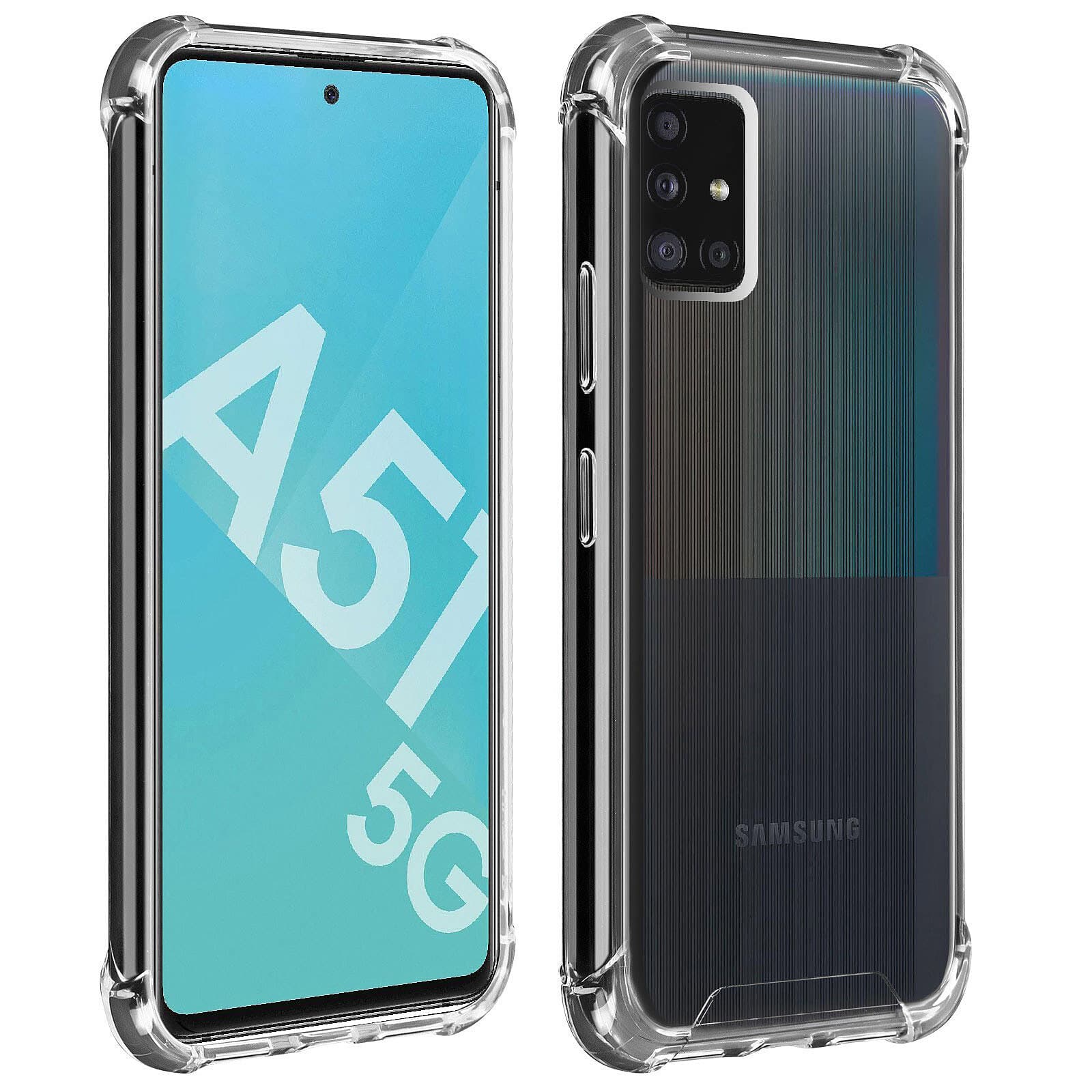 Akashi Coque TPU Angles Renforcés Galaxy A51 5G
