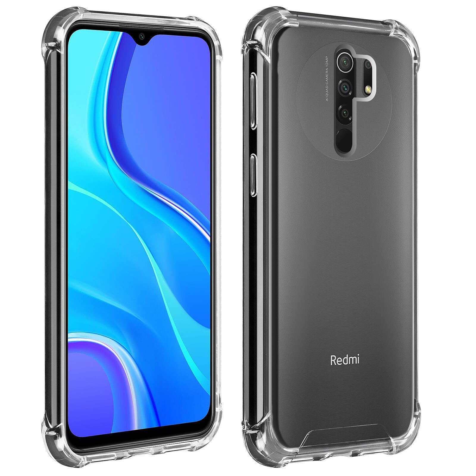 Akashi Coque TPU Angles Renforcés Xiaomi Redmi 9