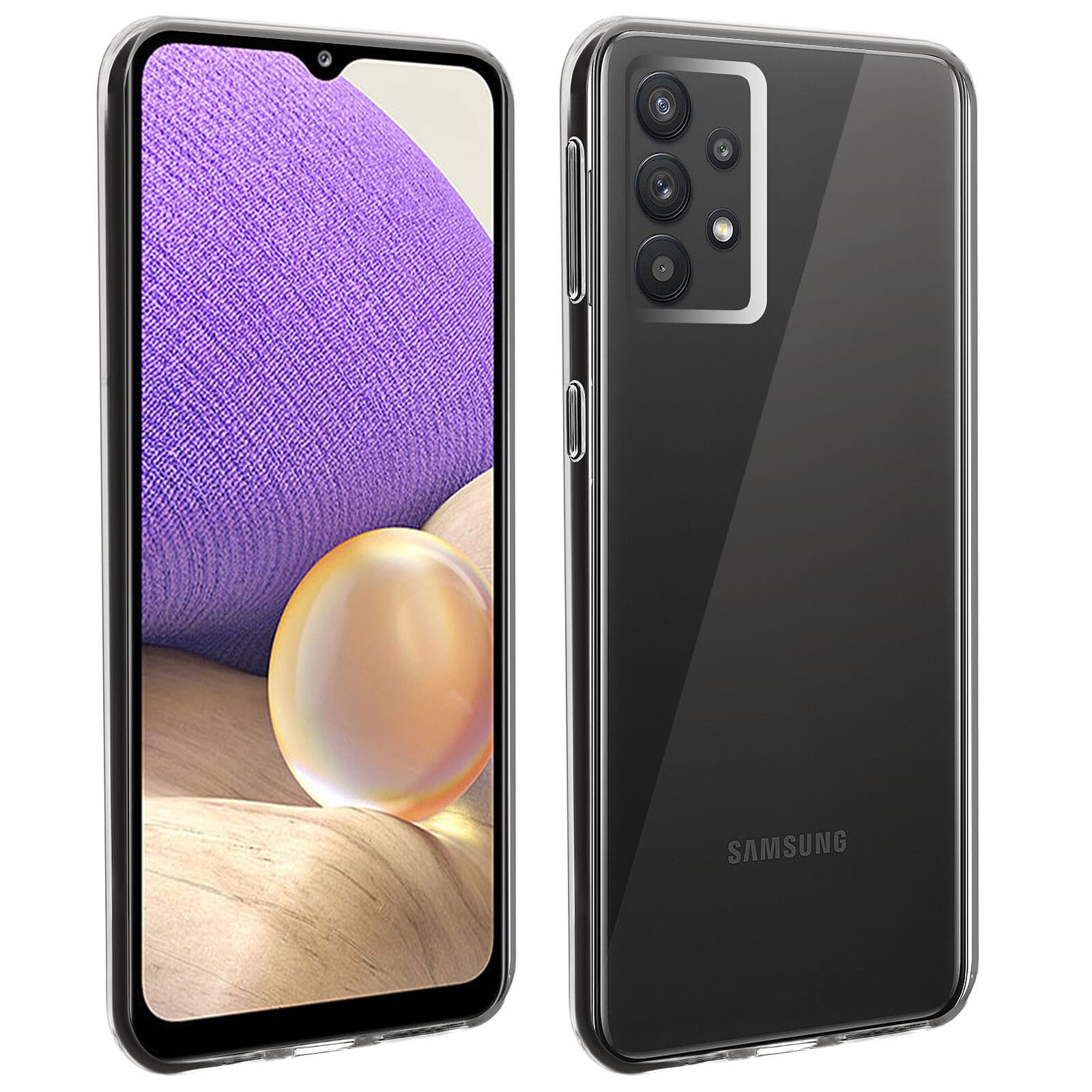 Akashi Coque TPU Transparente Galaxy A32 5G