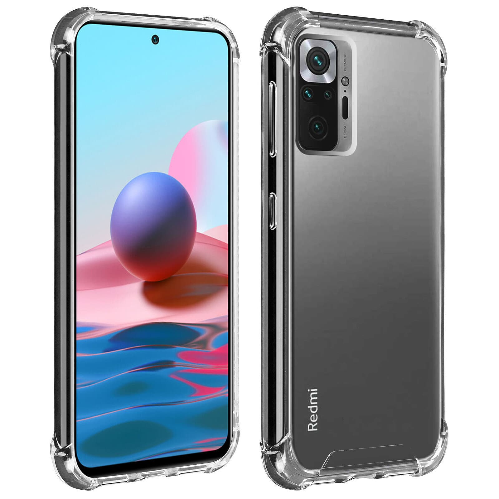 Akashi Coque TPU Angles Renforcés Xiaomi Redmi Note 10 / Note 10S