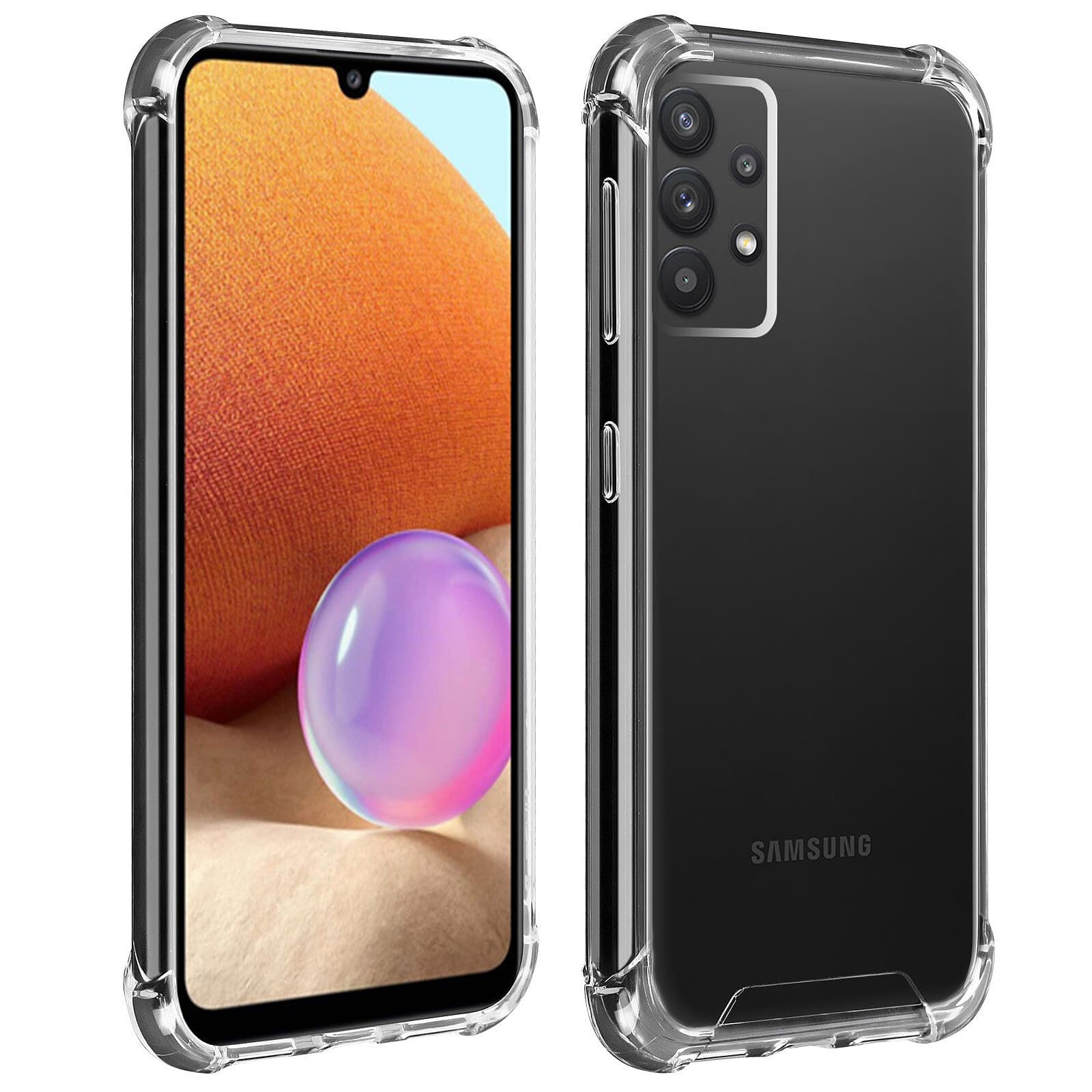 Akashi Coque TPU Angles Renforcés Galaxy A32 4G