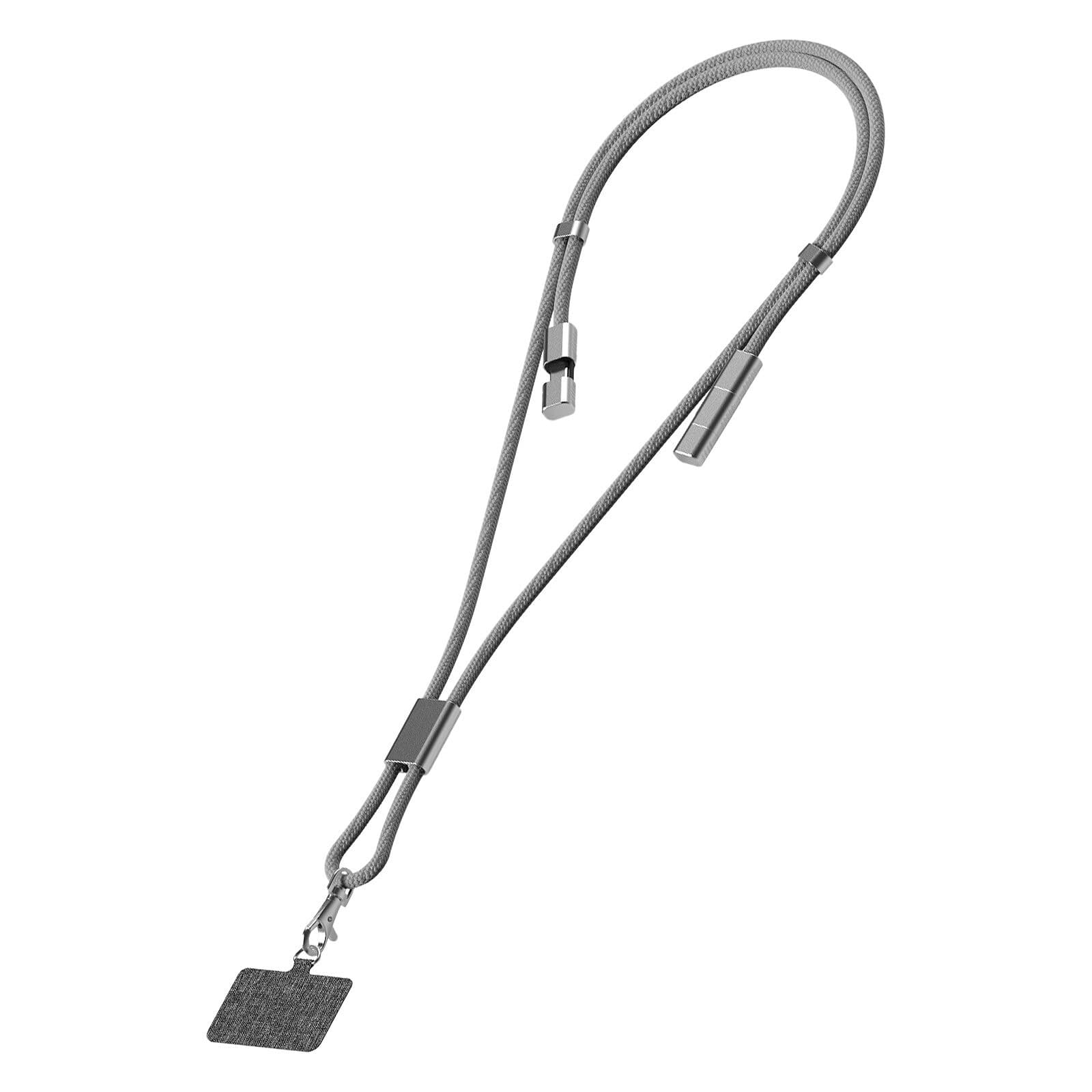 Akasha Câble Tour de cou 3-en-1 USB-C vers USB-C, Lightning - 1 m