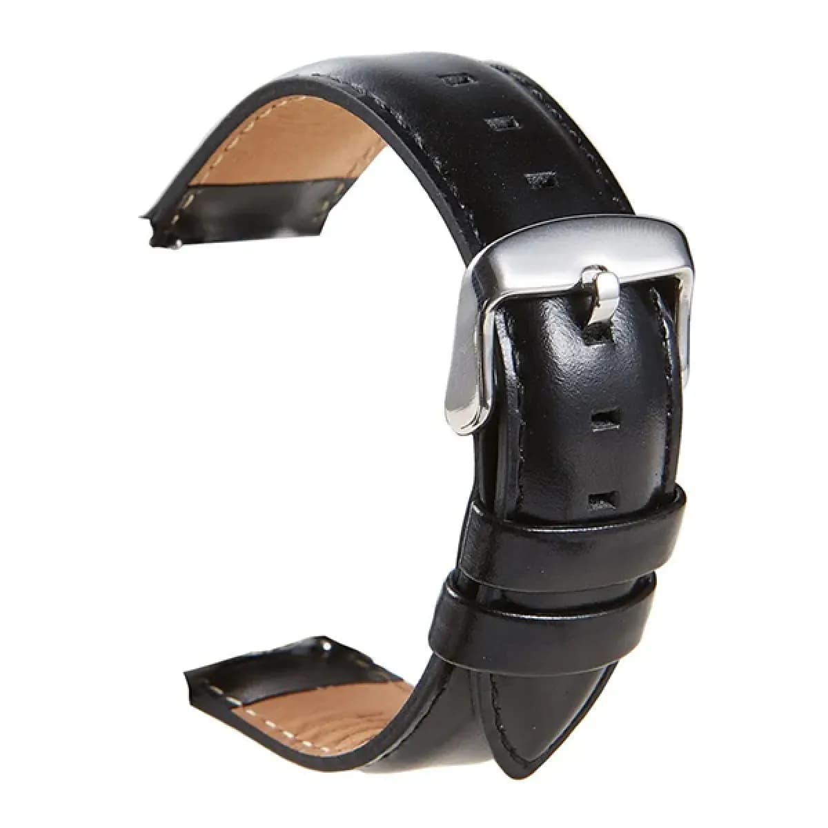 Phonecare Bracelet de montre cuir/silicone Premium Classic pour Xiaomi Watch 2 Pro - Noir