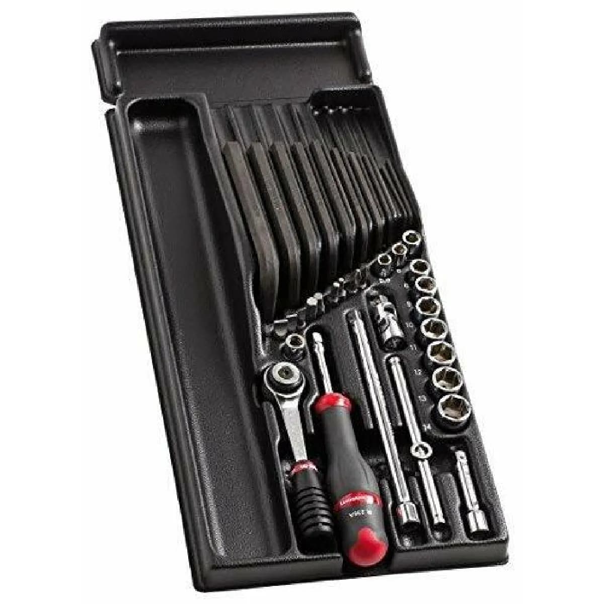Facom jeu de douilles 6 pans - 36 pièces