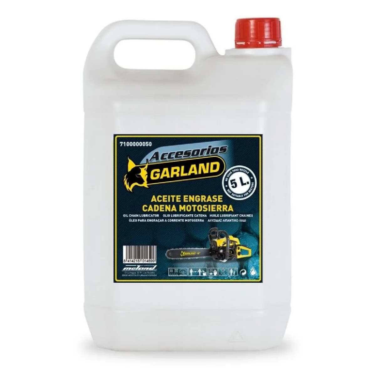 Garland Huile de chaîne tronçonneuse - 5 L