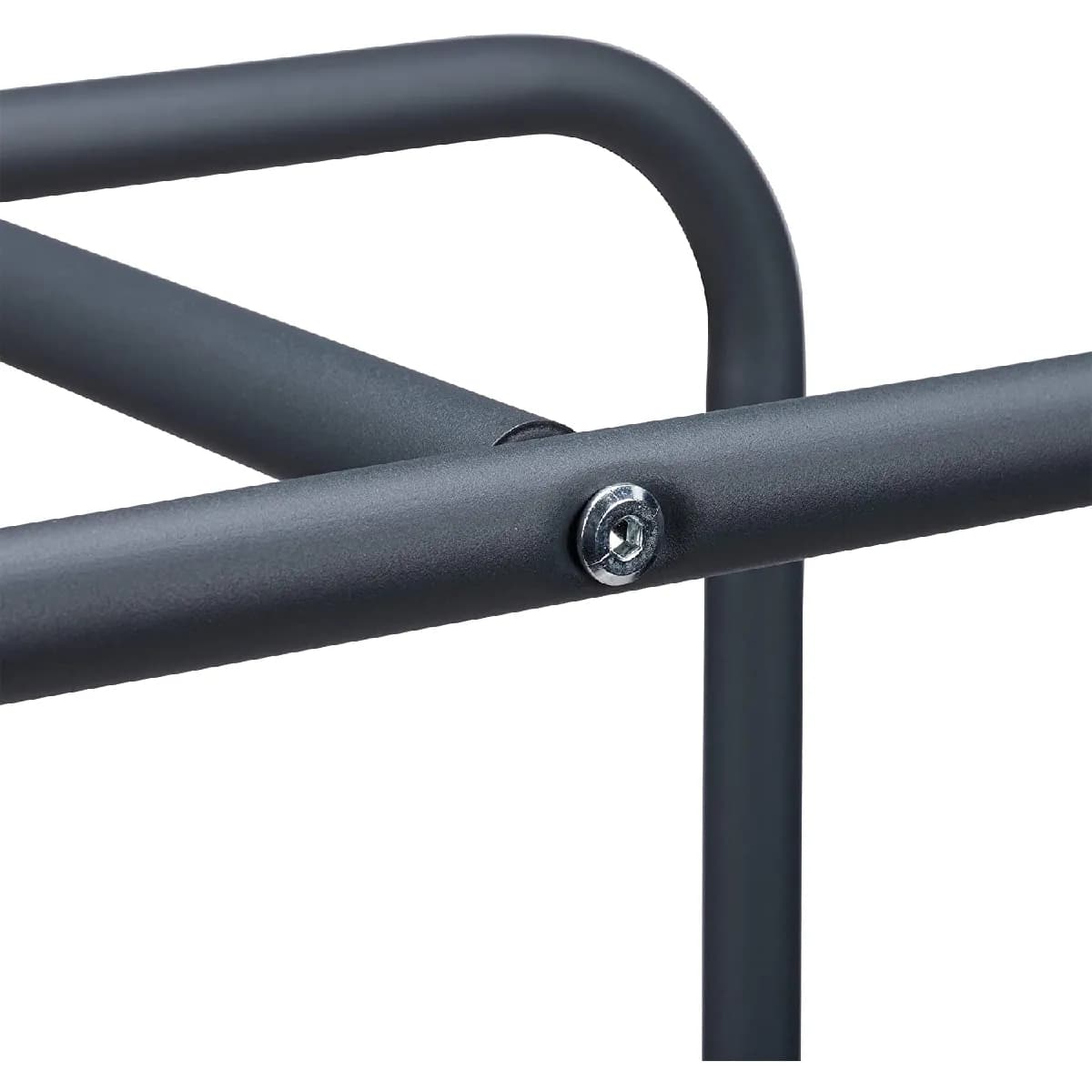 Helloshop26 Étagère porte-bûches acier 150 cm anthracite