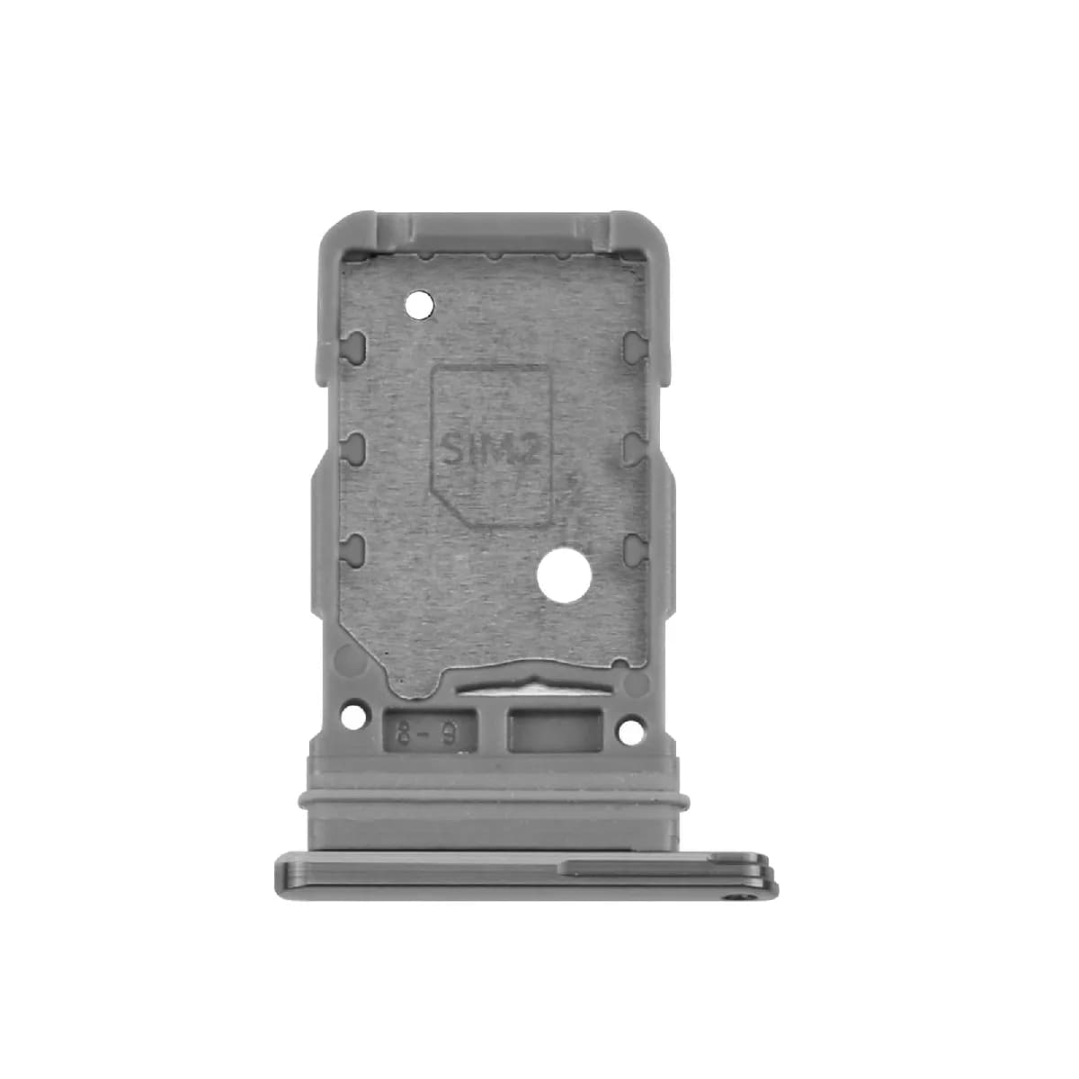 Avizar Clappio Tiroir Carte SIM pour Samsung Galaxy S21 Blanc
